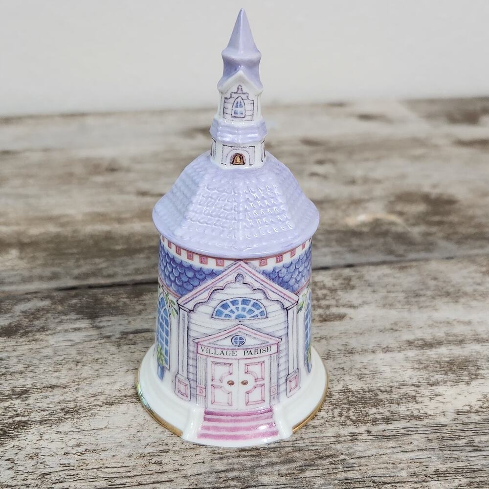 Vintage 1993 Lenox Fine Porcelain Bell Country Village Parish New No Box